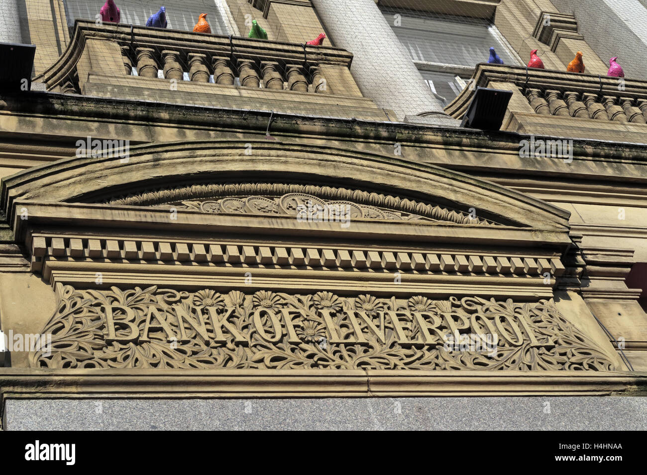 Banca di Liverpool costruzione,Merseyside,l'Inghilterra,UK Foto Stock