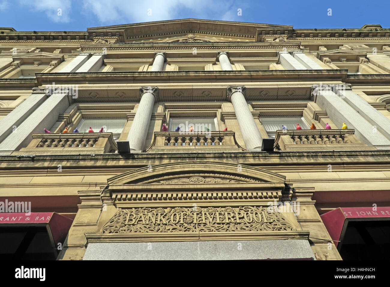 Banca di Liverpool costruzione,Merseyside,l'Inghilterra,UK Foto Stock