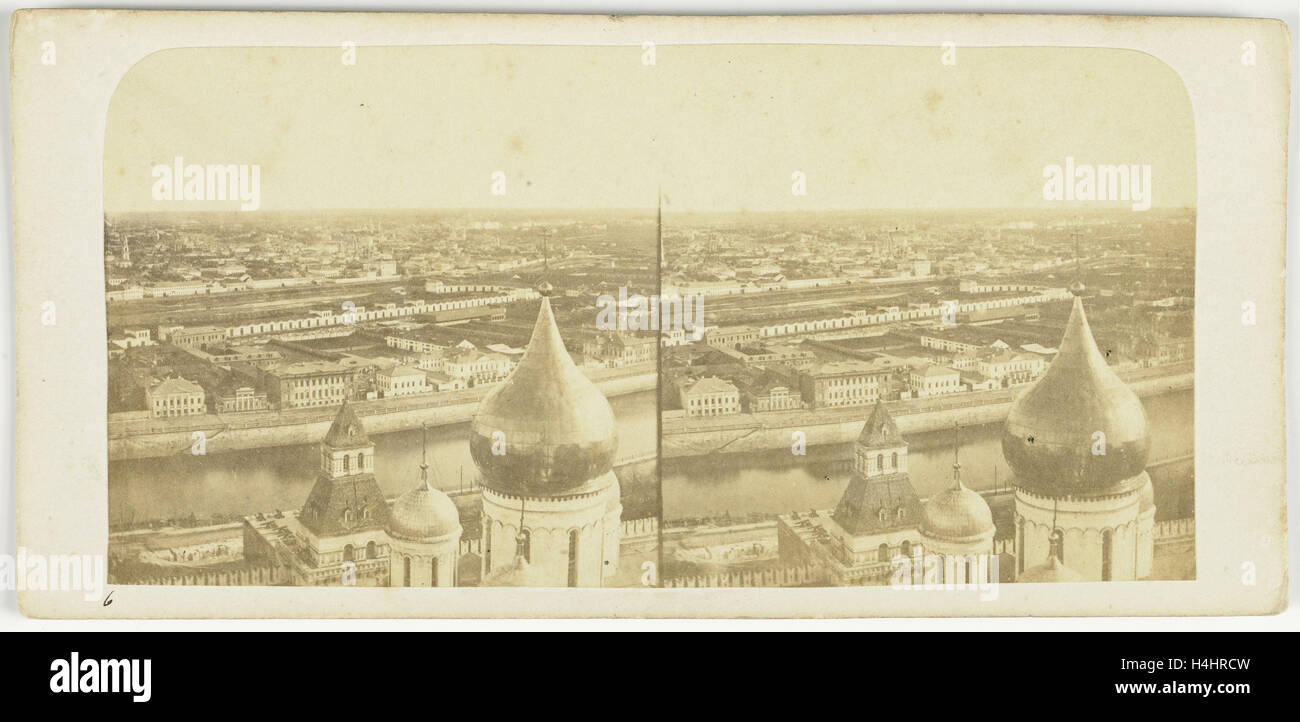 Moscou, il Cremlino, Russia, anonimo, 1850 - 1880 Foto Stock
