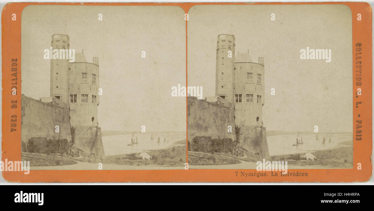 Belvedere di Nijmegen, Olanda, Léon & Lévy, M. Léon, J. Lévy, 1864 - 1890 Foto Stock