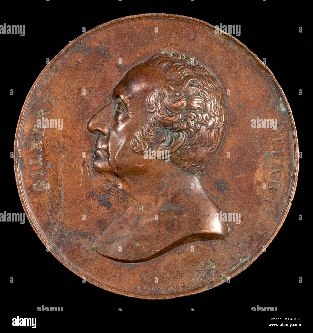 Louis-Oscar Roty, Francia in lutto per il Presidente della Repubblica francese, 1846 - 1911, 1894, medaglia di bronzo Foto Stock