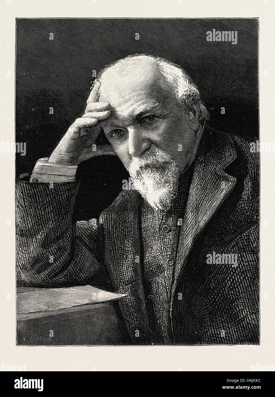 Robert Browning, 1812 - 1889, un inglese un poeta e drammaturgo Foto Stock
