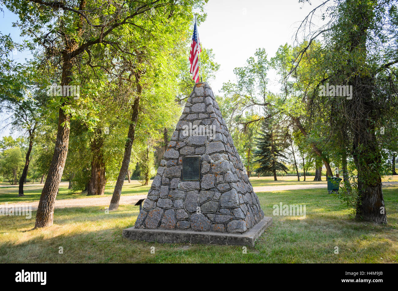 Connor Battlefield sito storico dello stato Foto Stock