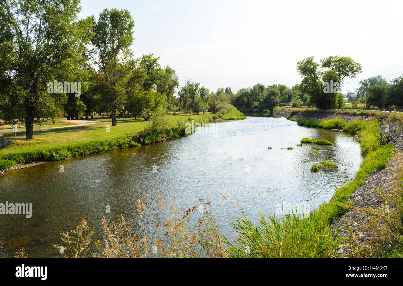 Connor Battlefield sito storico dello stato Foto Stock