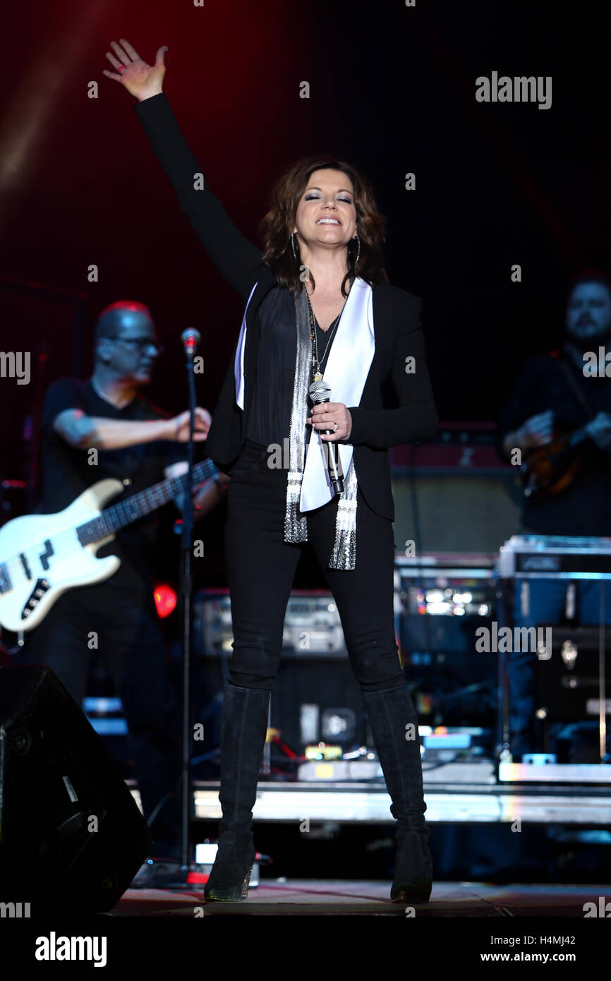 Il cantante Martina McBride esegue durante la quarta parte di ACM per una causa Festival presso il Festival di MGM motivi su 1 aprile 2016 a Las Vegas, Nevada. Foto Stock