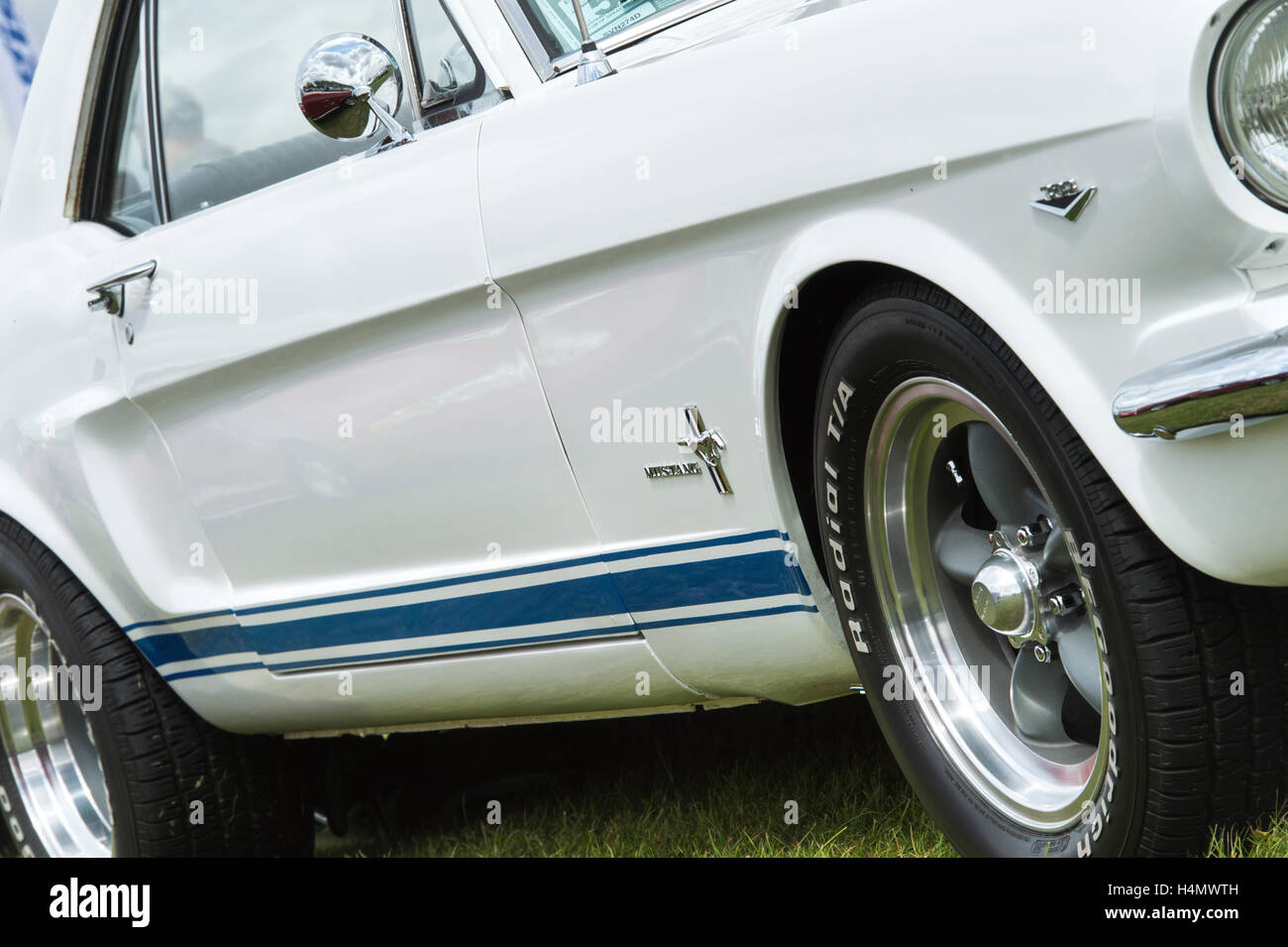 1966 Ford Mustang. Classic American car Foto Stock