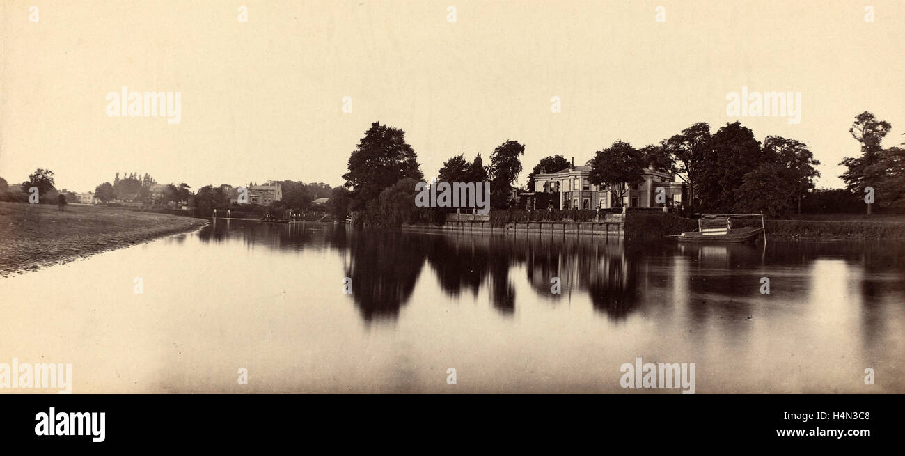 Victor Albert Prout (British, attivo 1850 - 1860S), Halliford, 1862, albume stampare Foto Stock