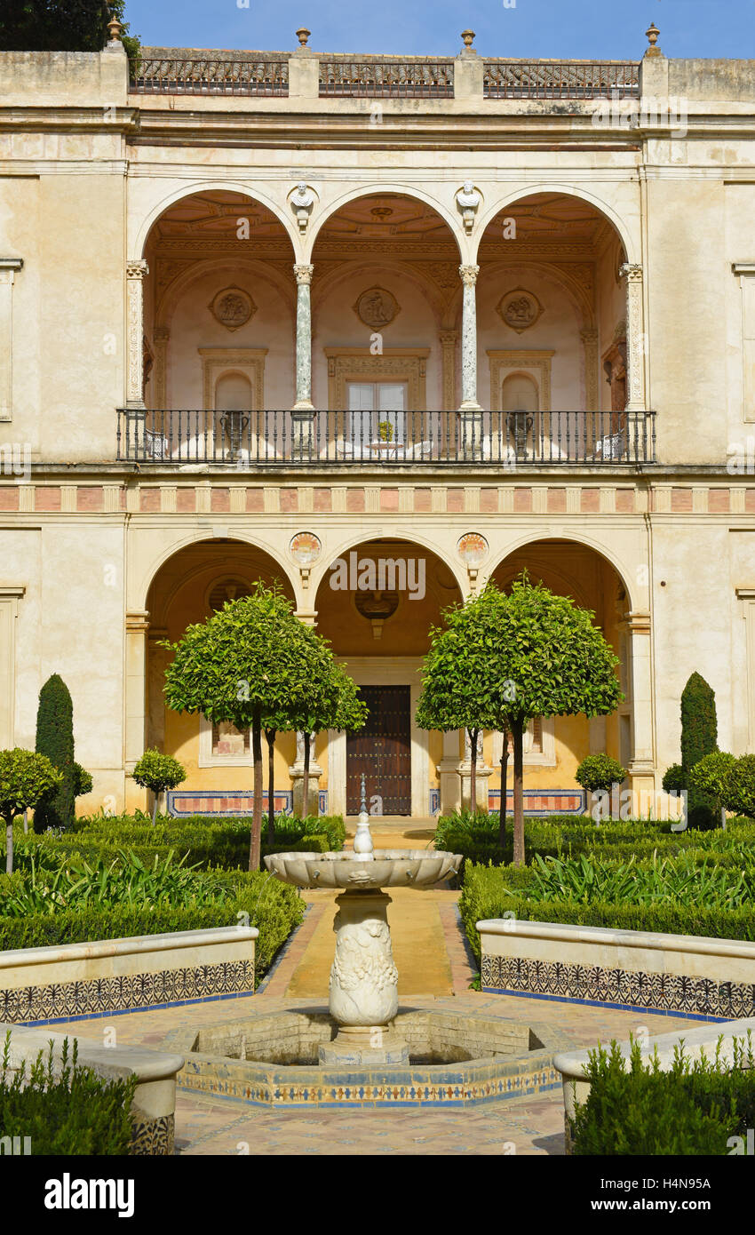 La Casa de Pilatos (Pilato's House) Siviglia Andalusia, Spagna Foto Stock