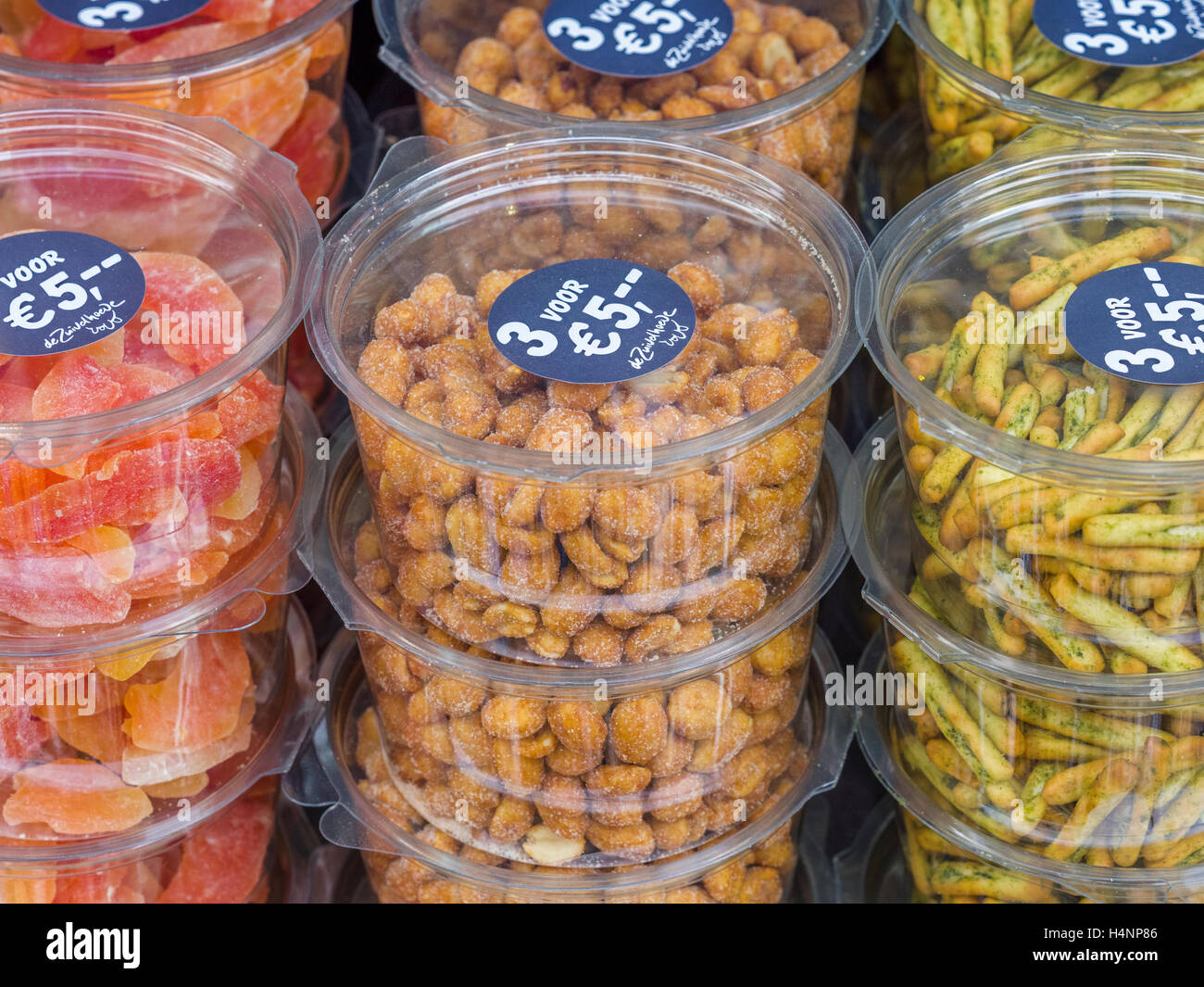 Pre prodotti alimentari confezionati, Paesi Bassi Foto Stock