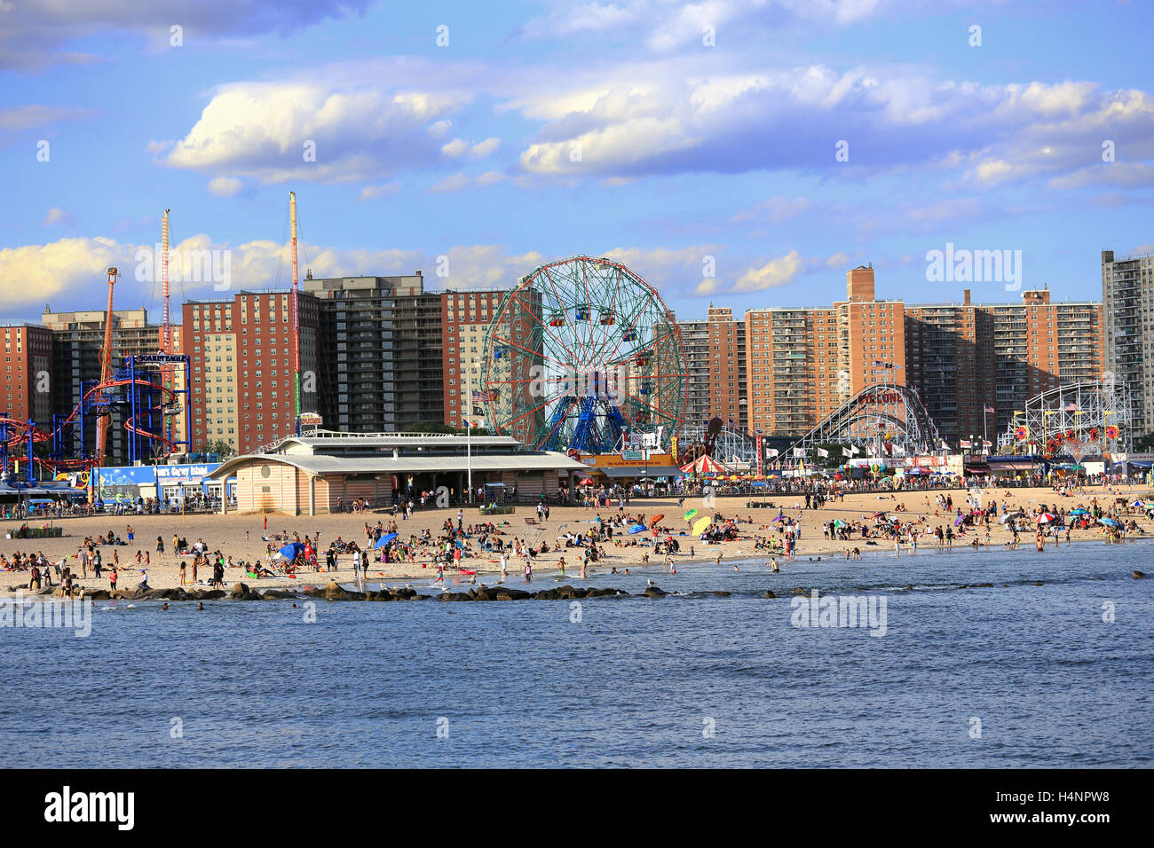 Coney Island Brooklyn New York City Foto Stock