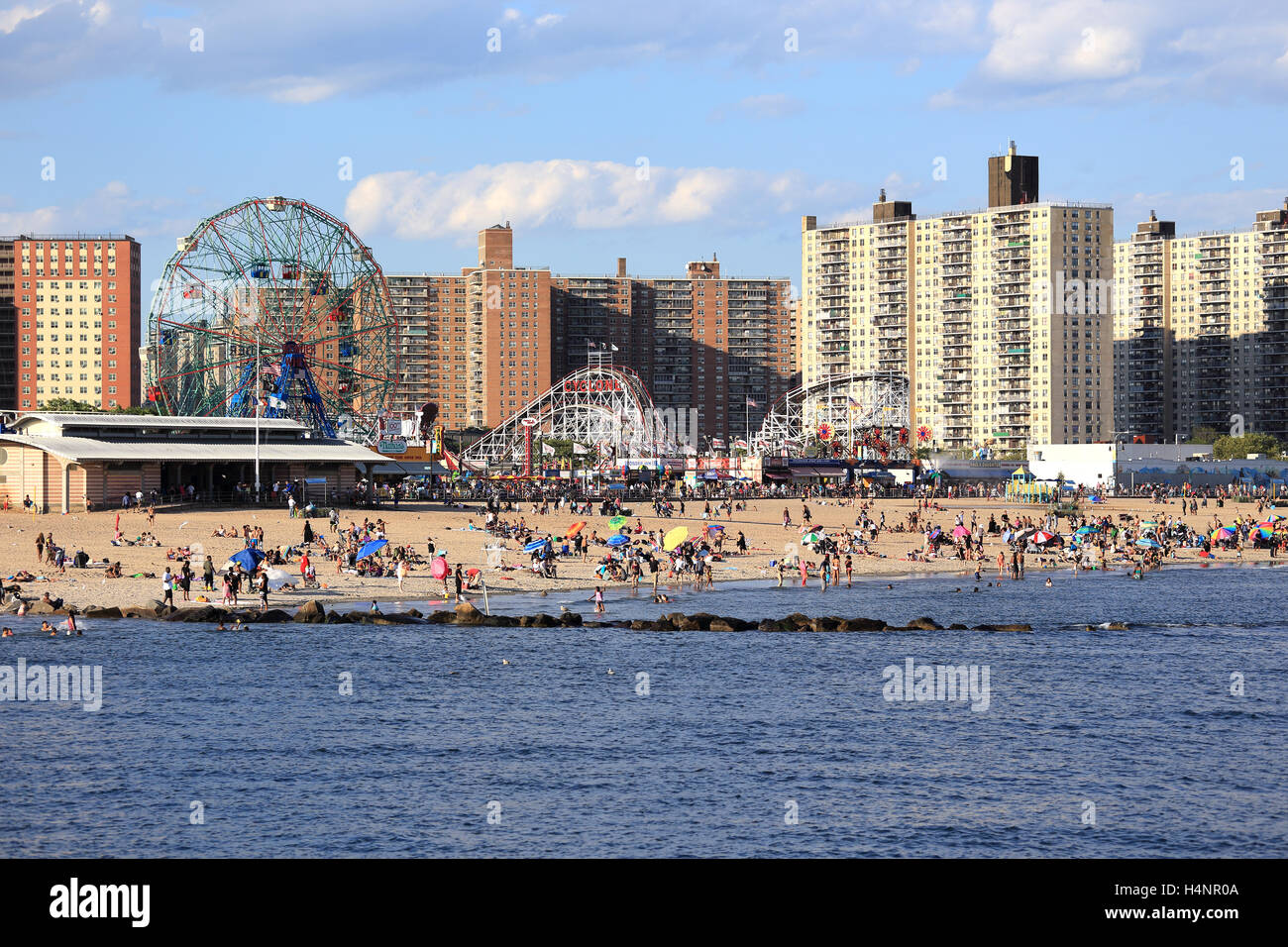 Coney Island Brooklyn New York City Foto Stock