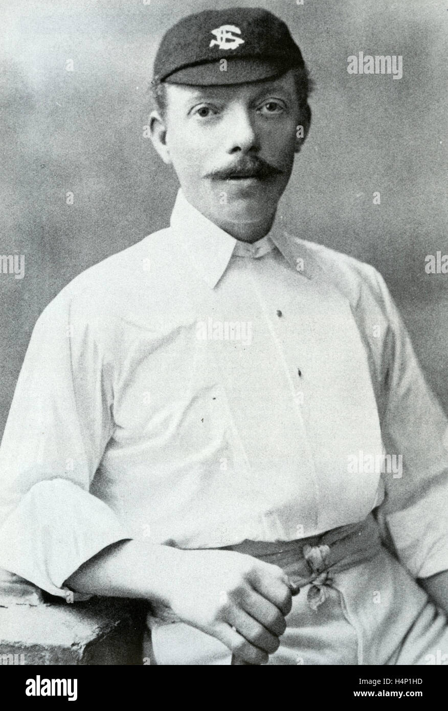 BOBBY ABEL (1857-1936) cricketer inglese circa 1897 Foto Stock