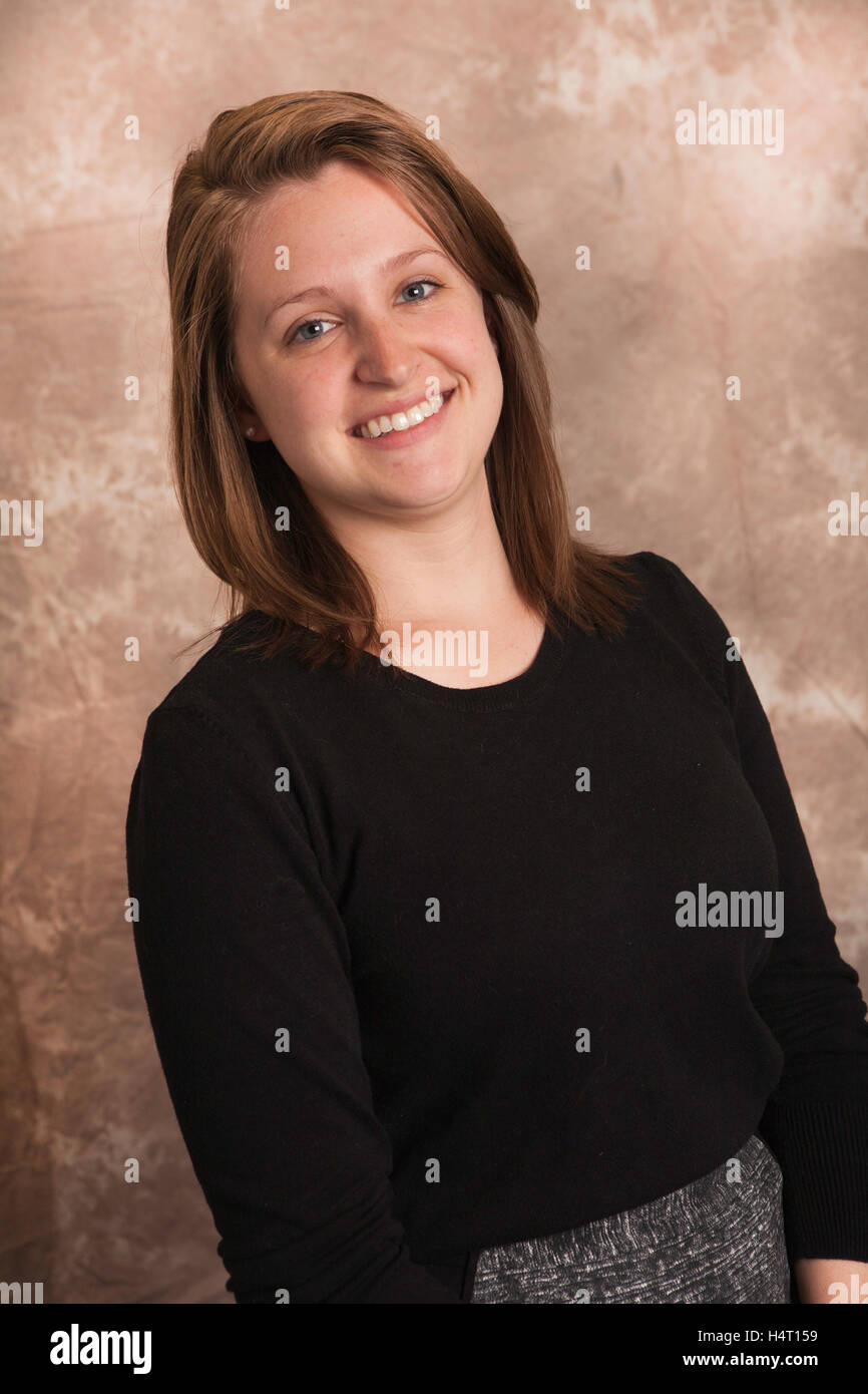 Donna di affari Foto Stock