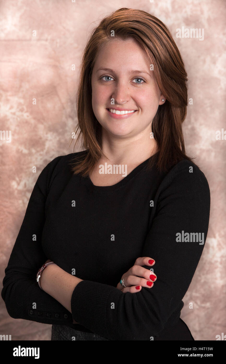 Donna di affari Foto Stock