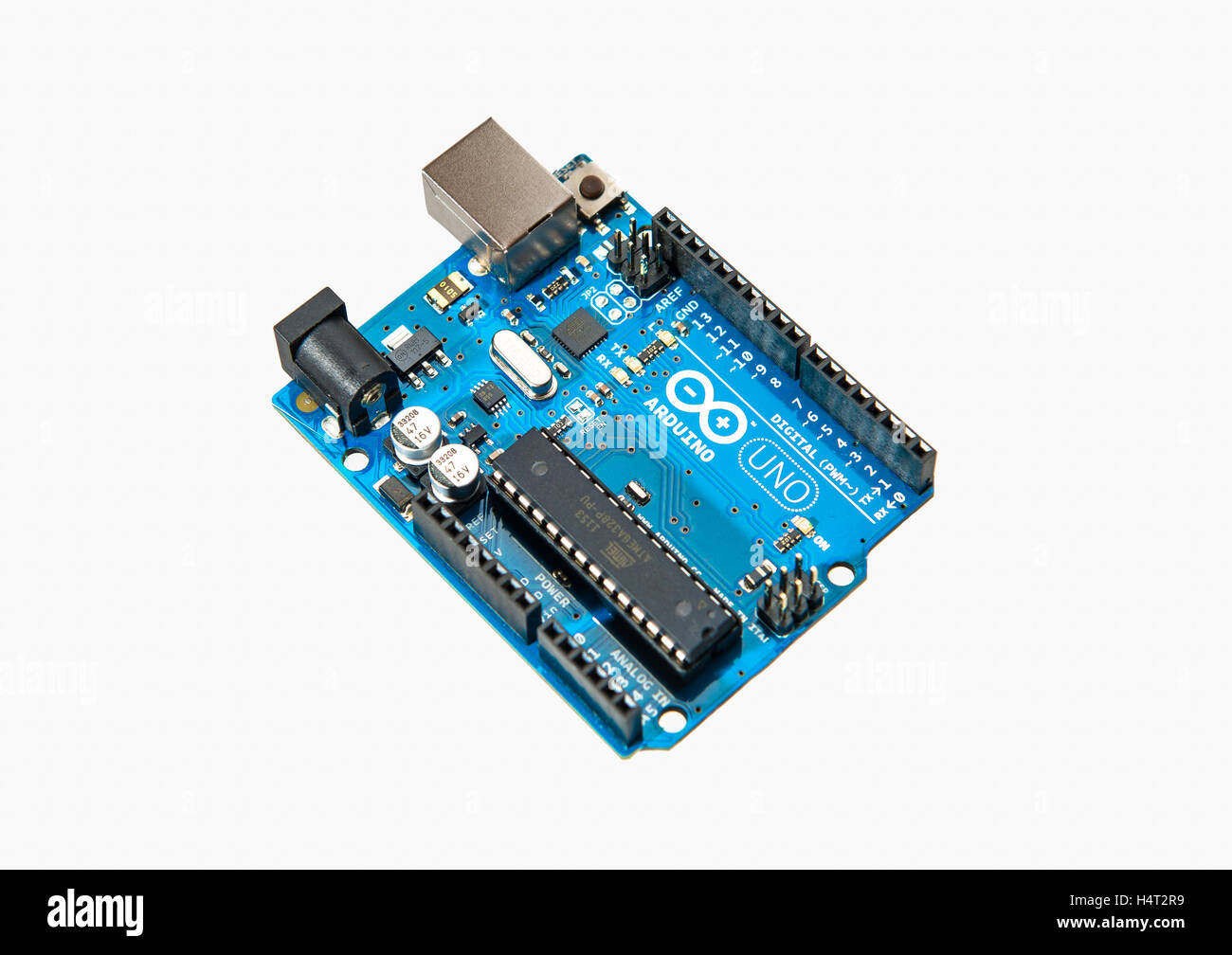 San Pellegrino Terme, Italia - 13 Gennaio 2013: Arduino è un open-source piattaforma elettronica basata su semplici da utilizzare e di hardware Foto Stock