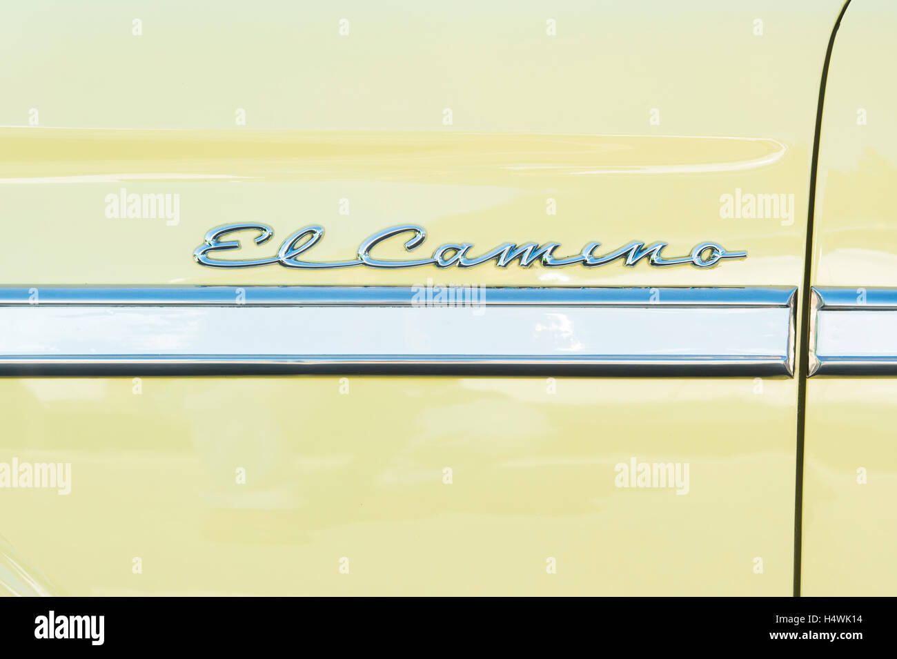 1959 Chevrolet El Camino. Chevy. Classic American car. Abstract Foto Stock