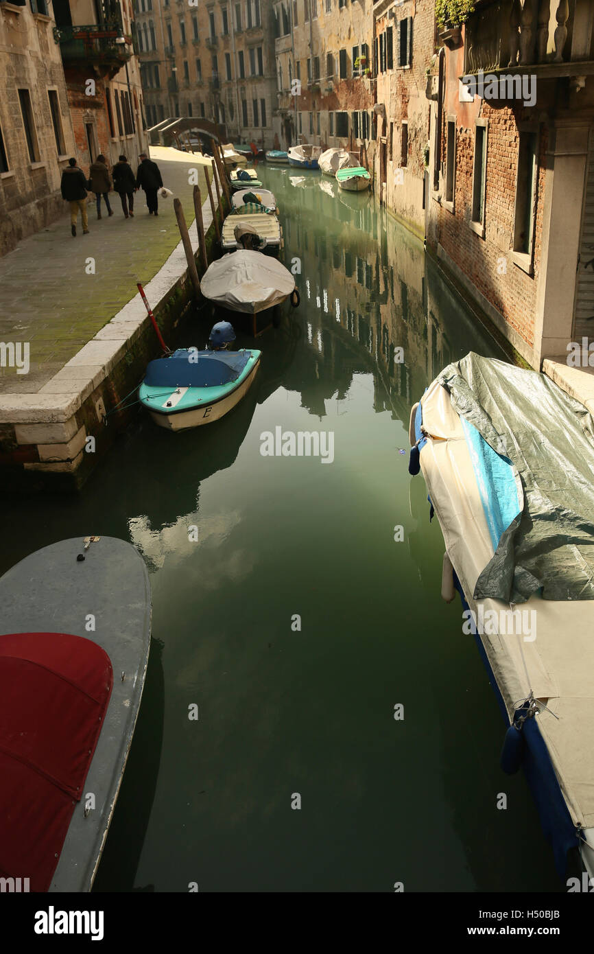 Canale di Venezia Foto Stock