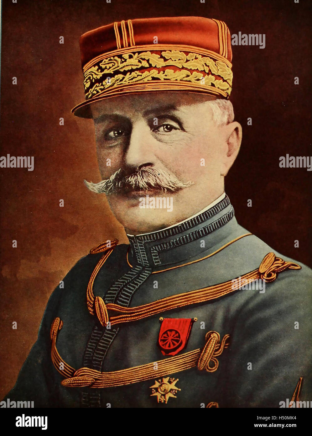 FERDINAND FOCH (1851-1929) francese generale e Maresciallo di Francia circa 1925 Foto Stock