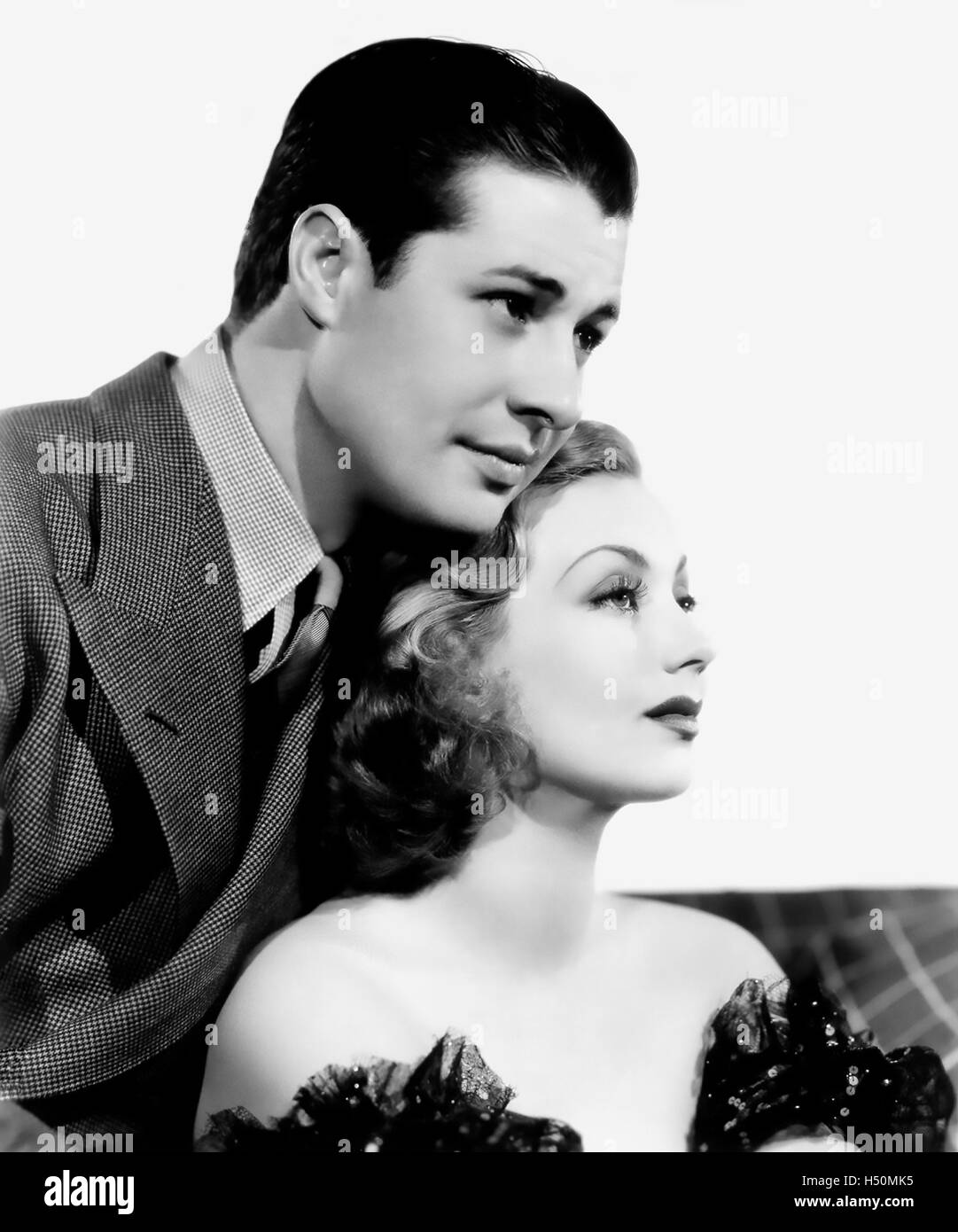 Cinquanta strade di città 1937 XX Century Fox Film con Ann Sothern e Don Ameche Foto Stock