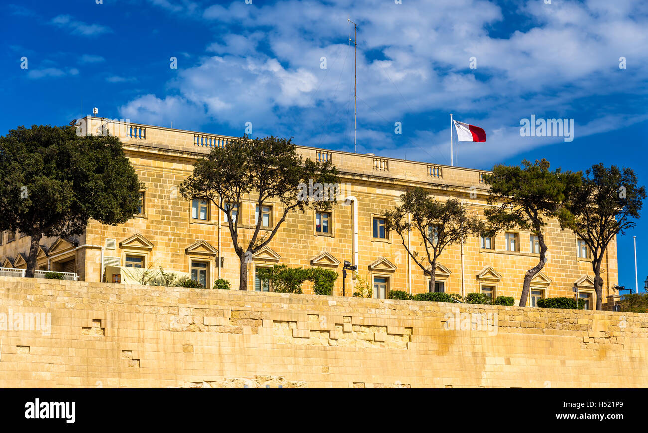 Edificio amministrativo a La Valletta - Malta Foto Stock