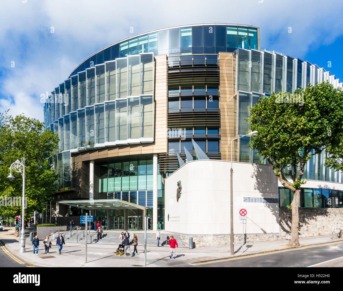 Giudici penali di giustizia Dublino Irlanda Europa UE Foto Stock