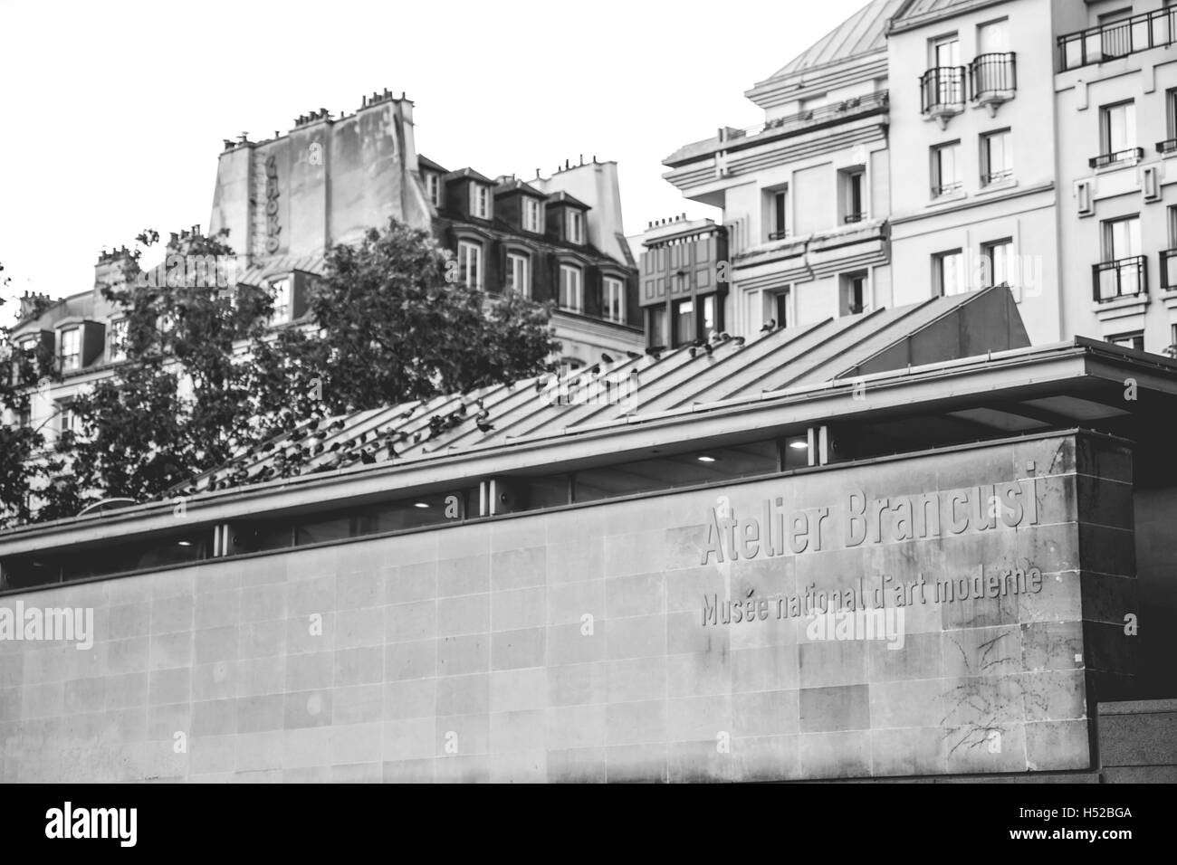 Centro pomidou, Parigi, Francia Foto Stock
