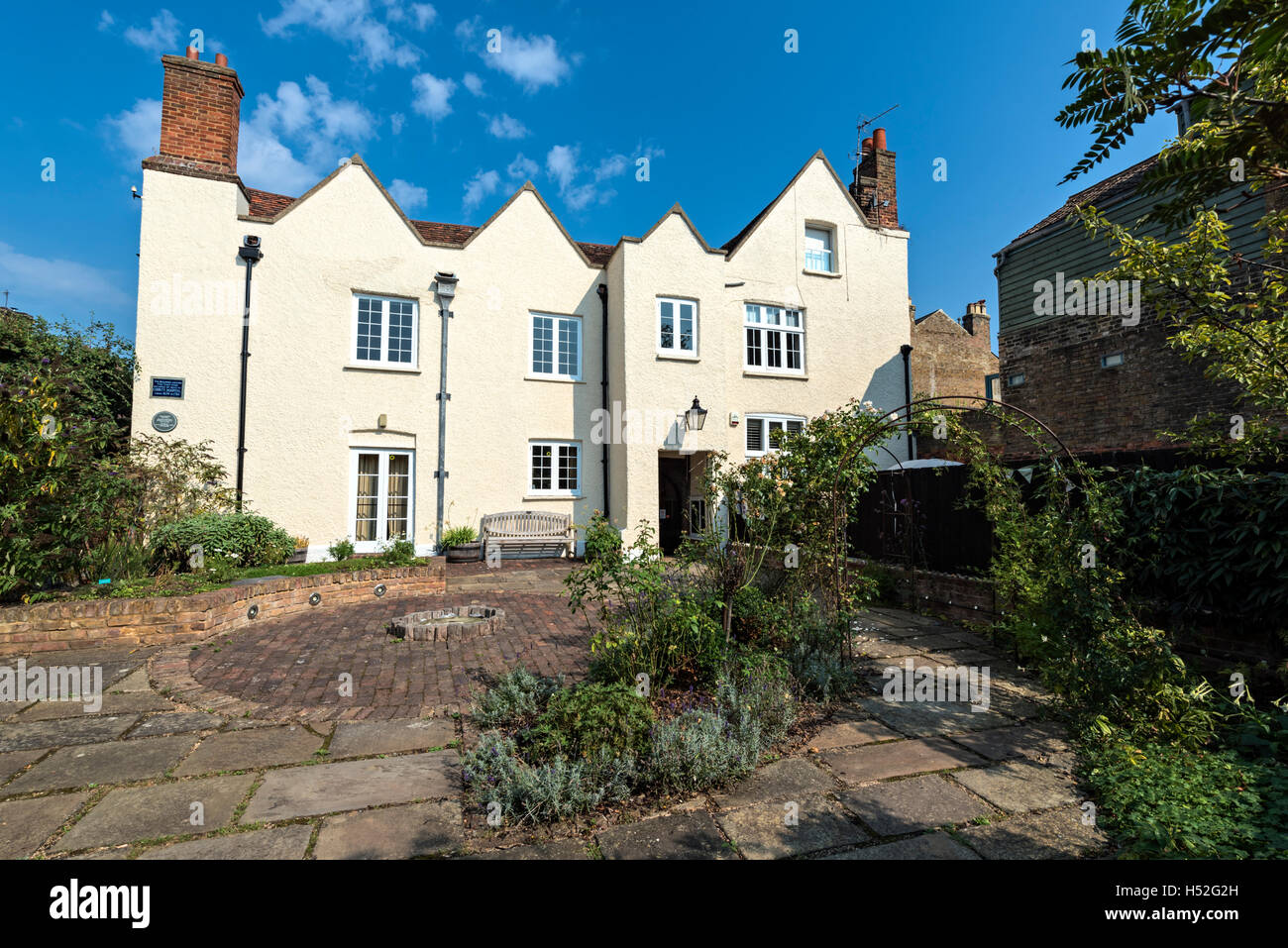 Posizionare House e giardini comunitari, Ware Hertfordshire Foto Stock
