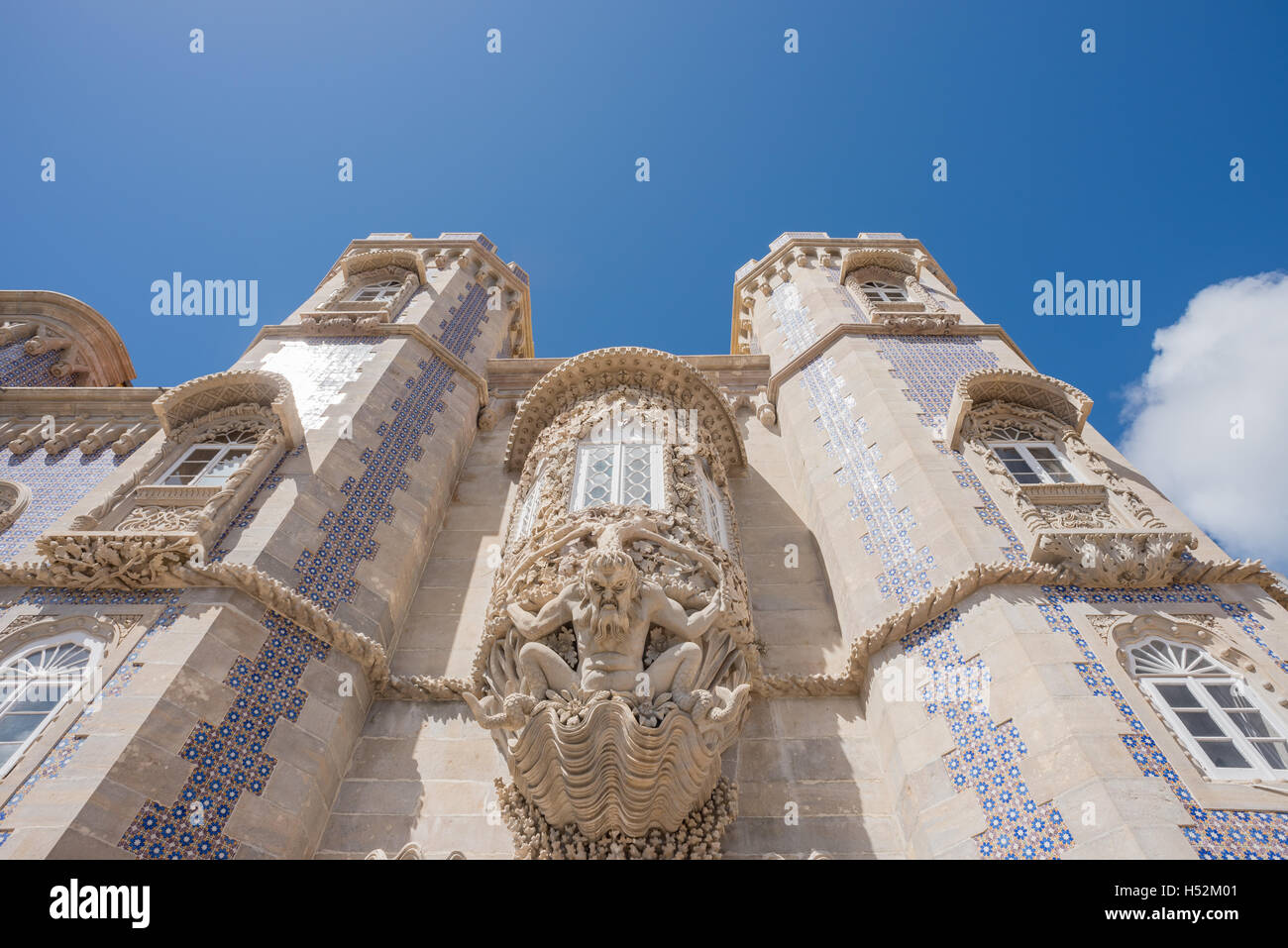 Palazzo del 'Palacio da Pena' Sintra, Portogallo - Europa Foto Stock