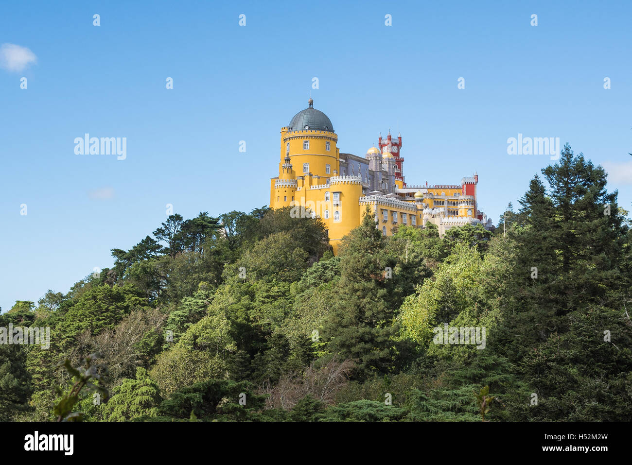 Palazzo del 'Palacio da Pena' Sintra, Portogallo - Europa Foto Stock