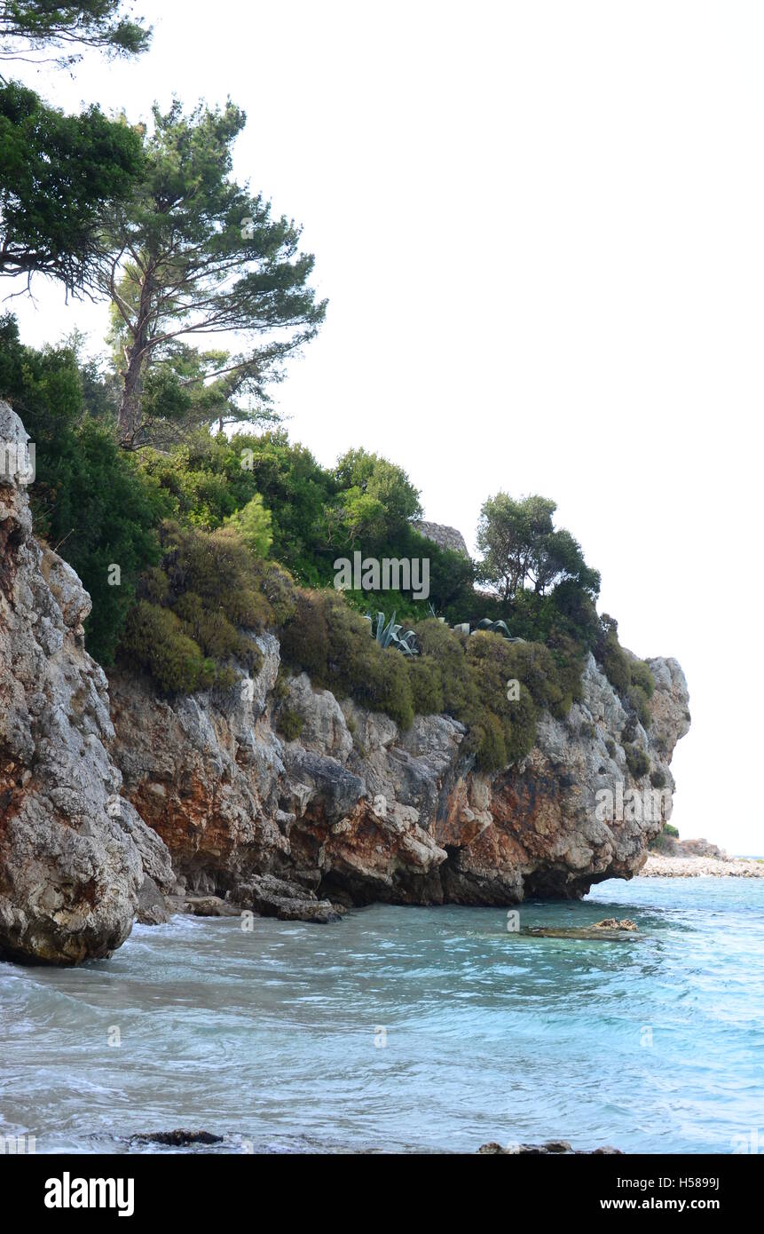 Grotte e Miniere in tutta la Grecia Foto Stock