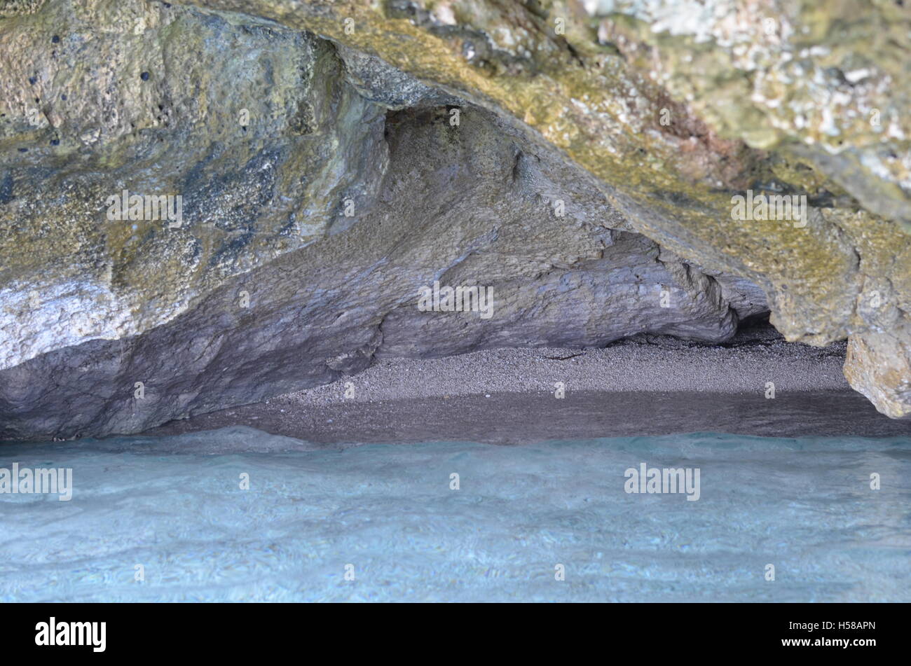 Grotte e Miniere in tutta la Grecia Foto Stock