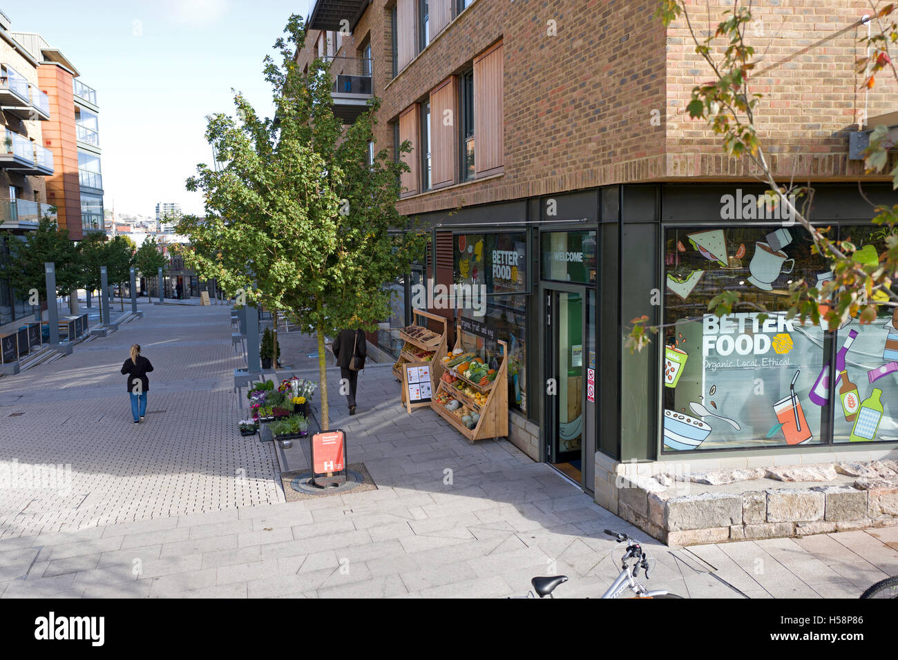 Il cibo migliore azienda shop, "Carcere Ferry Steps', Bristol Foto Stock