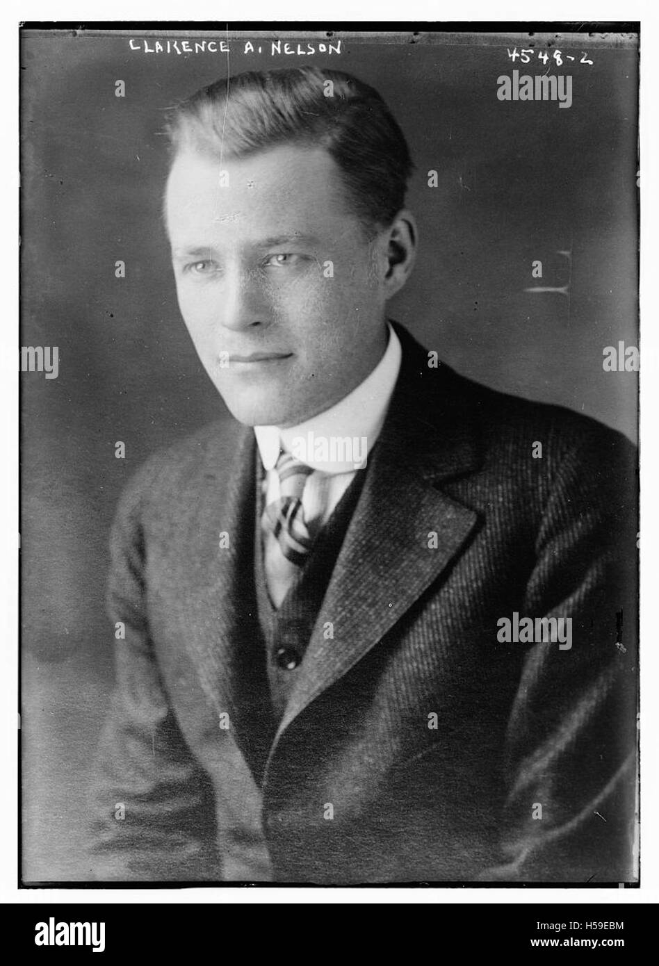 Clarence A. ne è probabilmente una figura storica, i cui contributi o opere sono documentati in archivi o collezioni. La didascalia si concentrerebbe sul suo ruolo o sui suoi risultati durante il suo tempo. Foto Stock