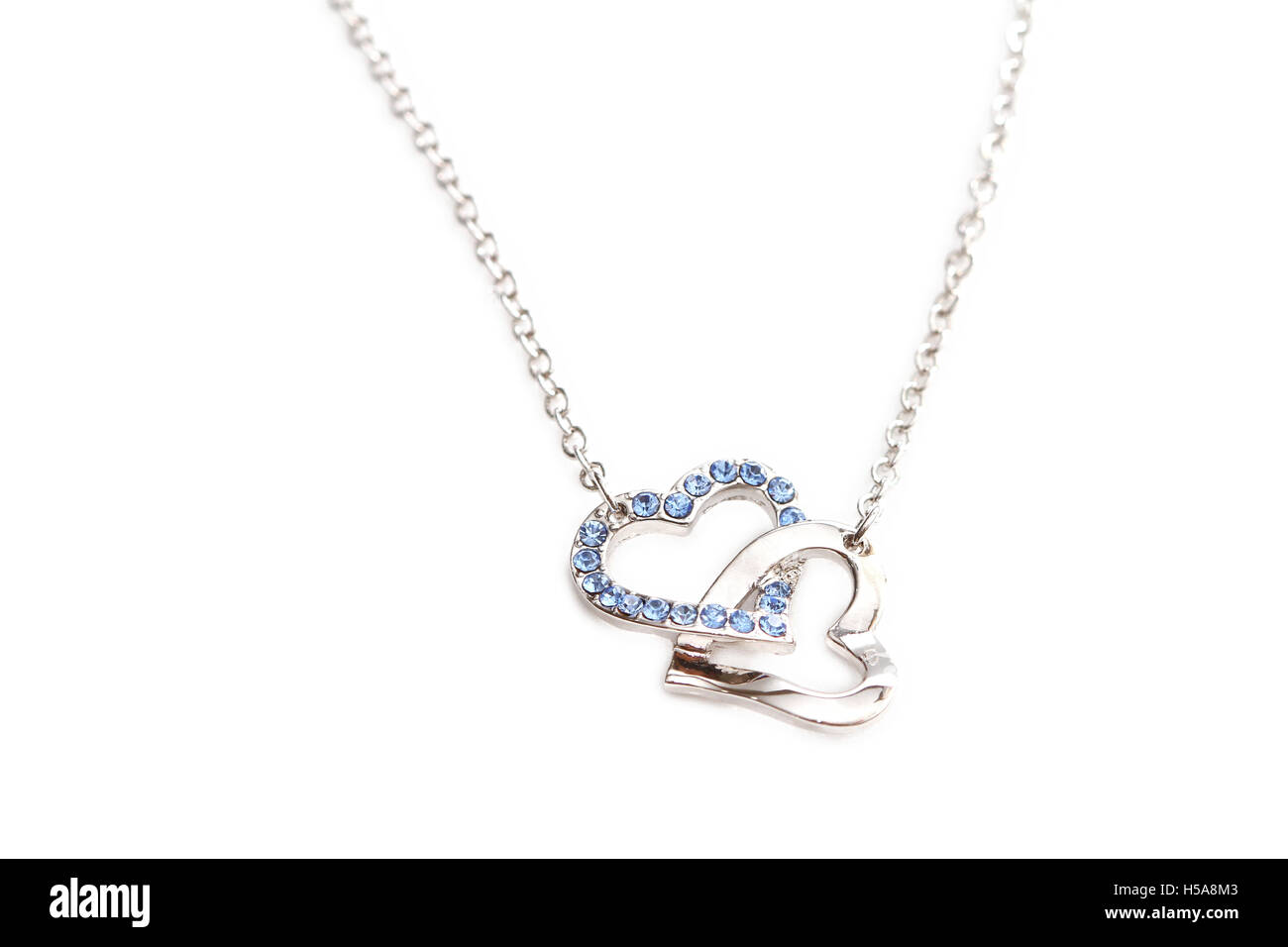 Collana zaffiro Foto Stock