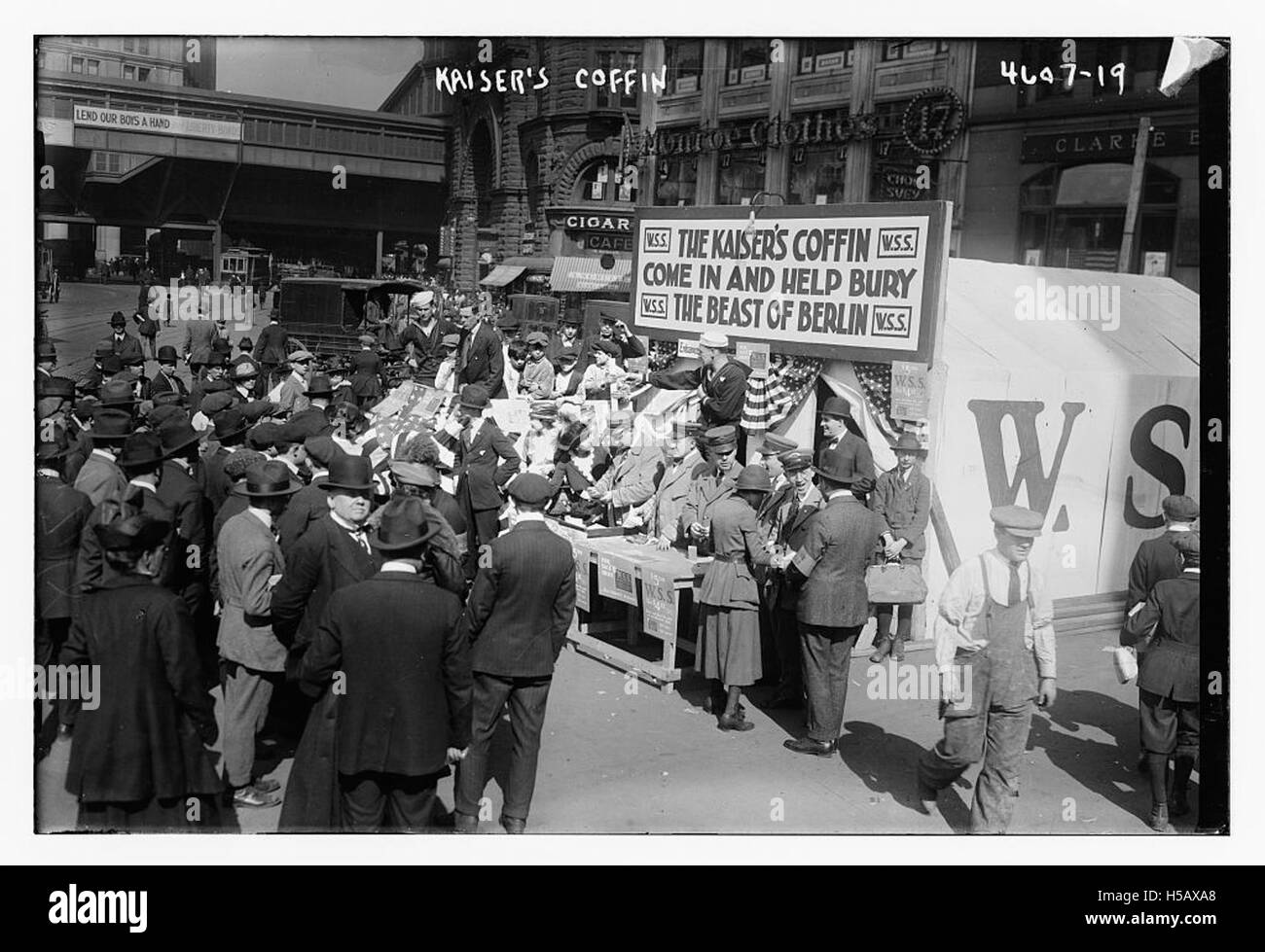 Questa immagine o riferimento può rappresentare una fotografia o un documento relativo all'epoca del Kaiser Guglielmo II, probabilmente dell'inizio del XX secolo durante la prima guerra mondiale Foto Stock