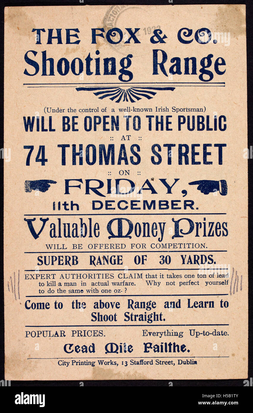 Questo manuale è un materiale promozionale diretto e diretto, probabilmente creato per un evento pubblico o una causa politica. La frase "spara direttamente dall'anca" suggerisce un approccio onesto e non abbellito alla messaggistica. Foto Stock