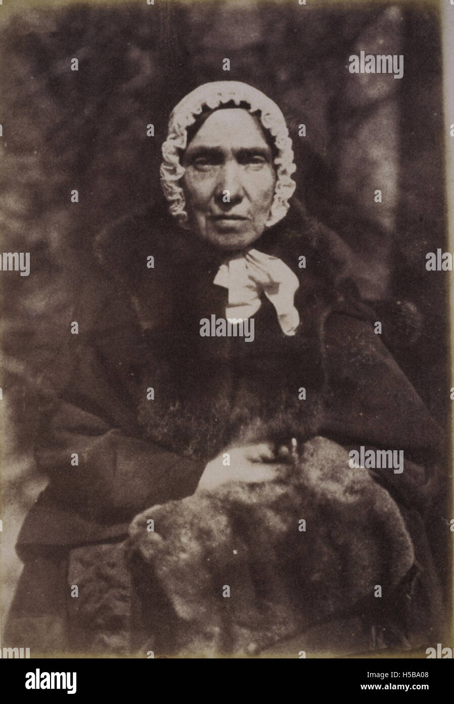 Isabella Burns, nata nel 1771, era la sorella minore del famoso poeta scozzese Robert Burns. Sposò John Begg e visse una vita tranquilla fino alla sua morte nel 1858. Foto Stock