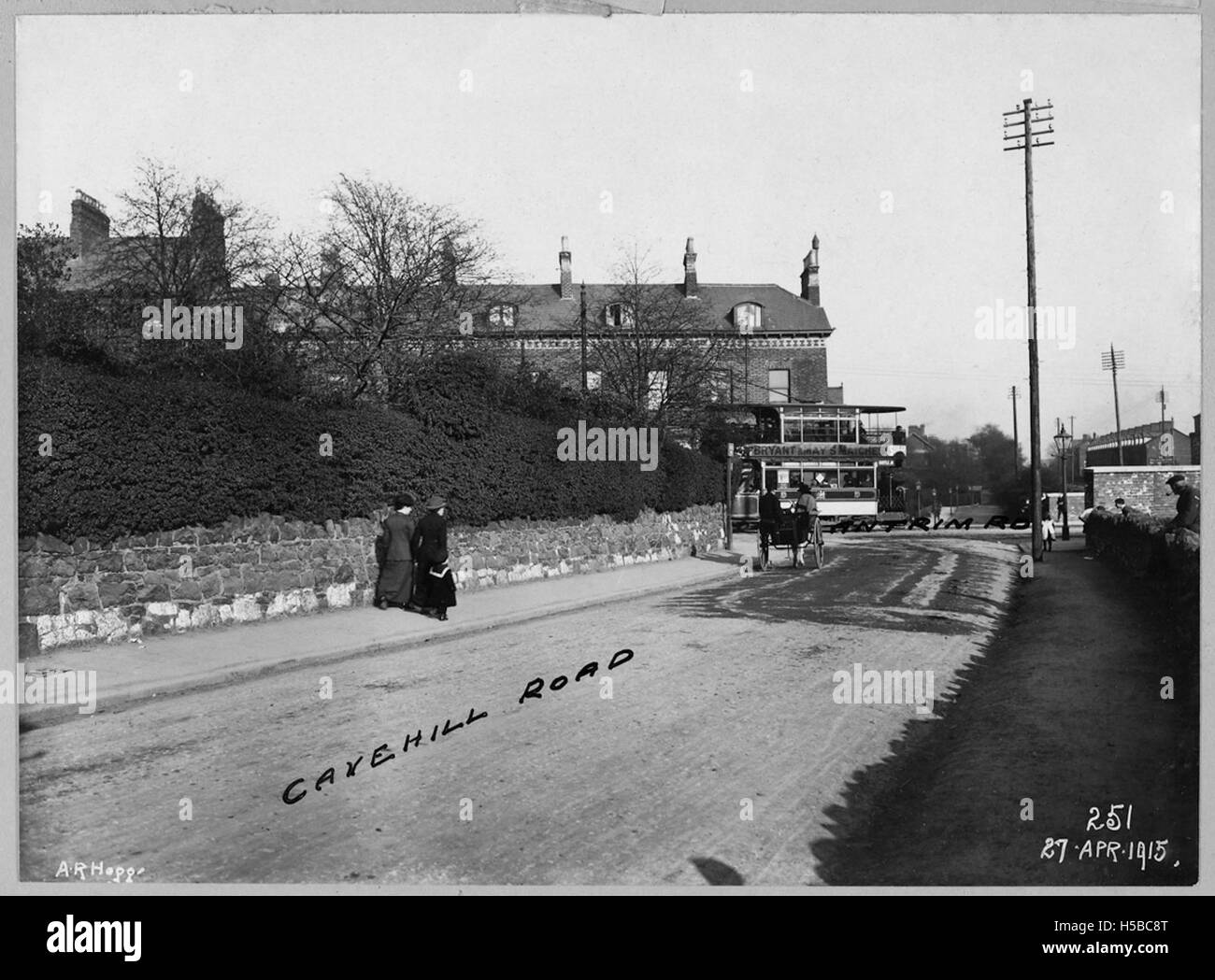 Questo documento o piano intitolato "B.C.A. 1911 No. 2" del 1911 fa parte di una raccolta di archivio, potenzialmente correlata a un edificio o piano fondiario specifico nel 1911. Foto Stock