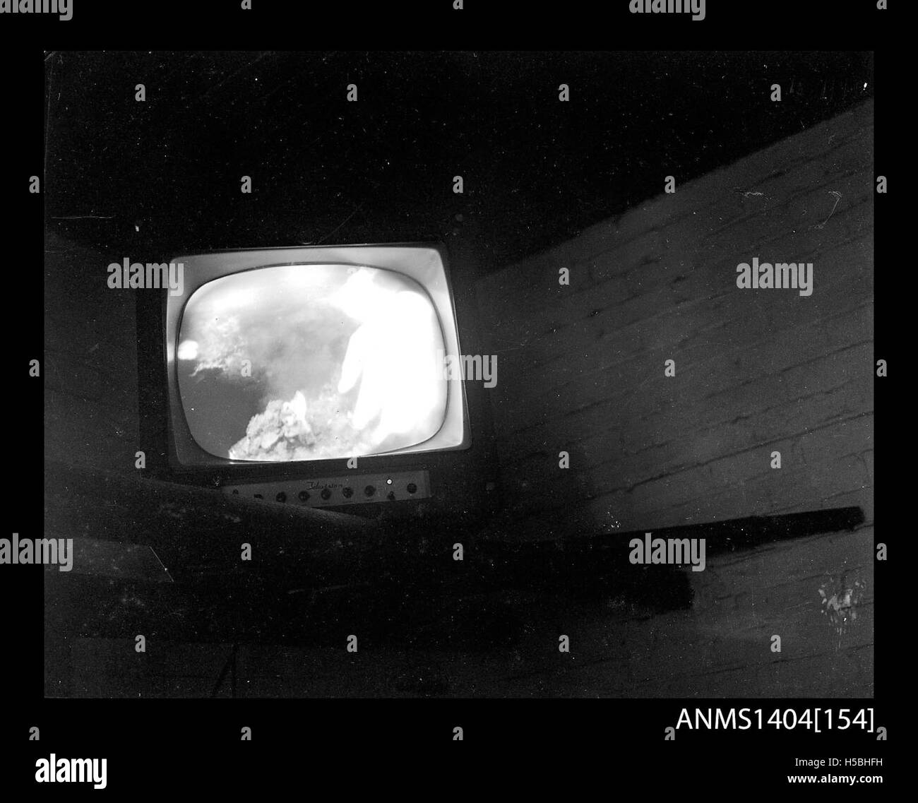 Questa trasmissione di prova dimostra un feed live dalla telecamera subacquea AWA, che mostra la prima tecnologia delle telecamere subacquee e la sua applicazione nelle trasmissioni live. Foto Stock