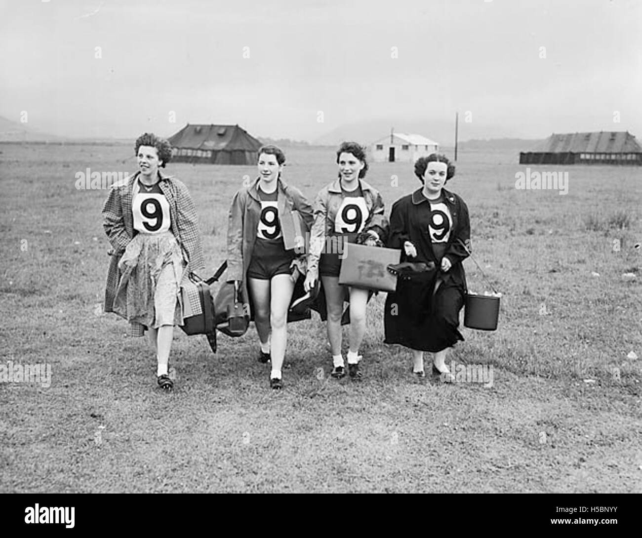 Il Galles sport giovanile a Tywyn Foto Stock