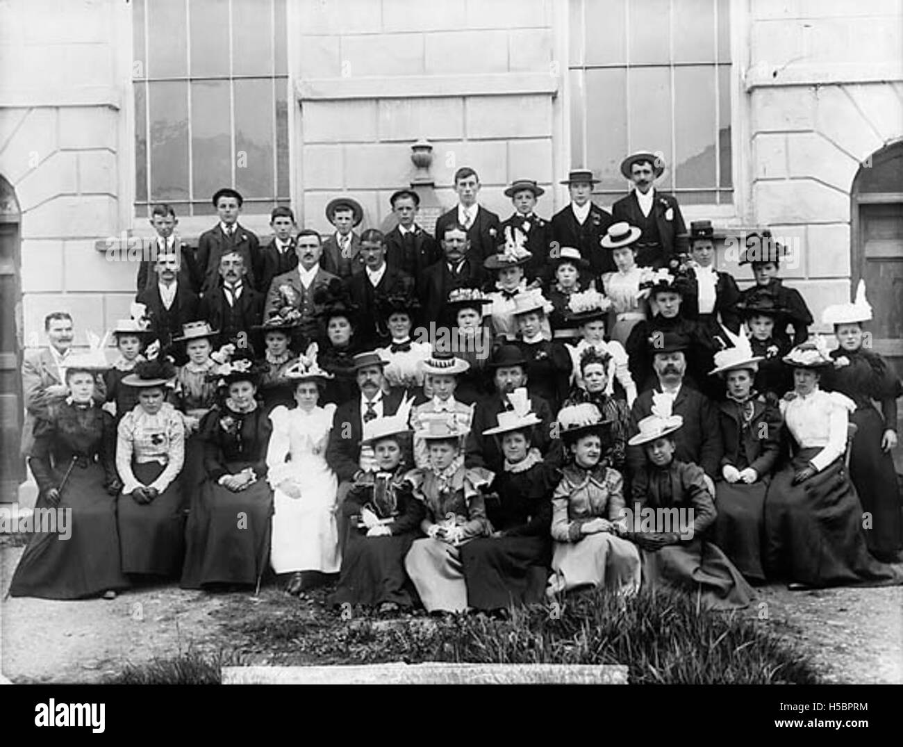 Il Tabernacle Choir di Llanymddyfri, Galles, è noto per la sua ricca storia di spettacoli musicali, in particolare nel contesto delle tradizioni corali gallesi. Foto Stock