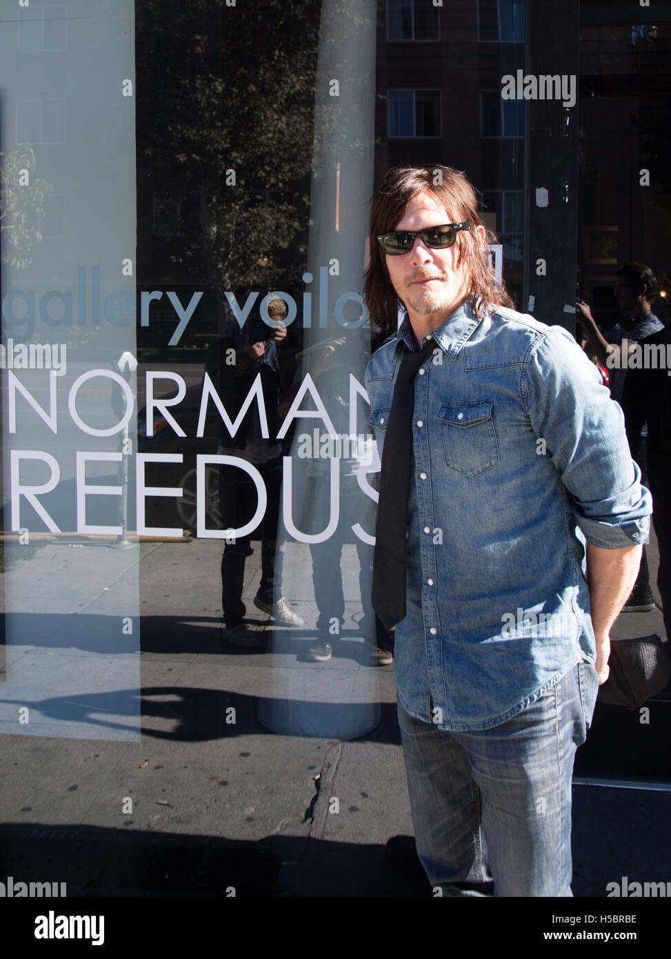 Attore Norman Reedus assiste Norman Reedus: una raffinata arte della fotografia mostra a Voila! Galleria il 22 novembre 2015 a Los Angeles, California, Stati Uniti d'America Foto Stock