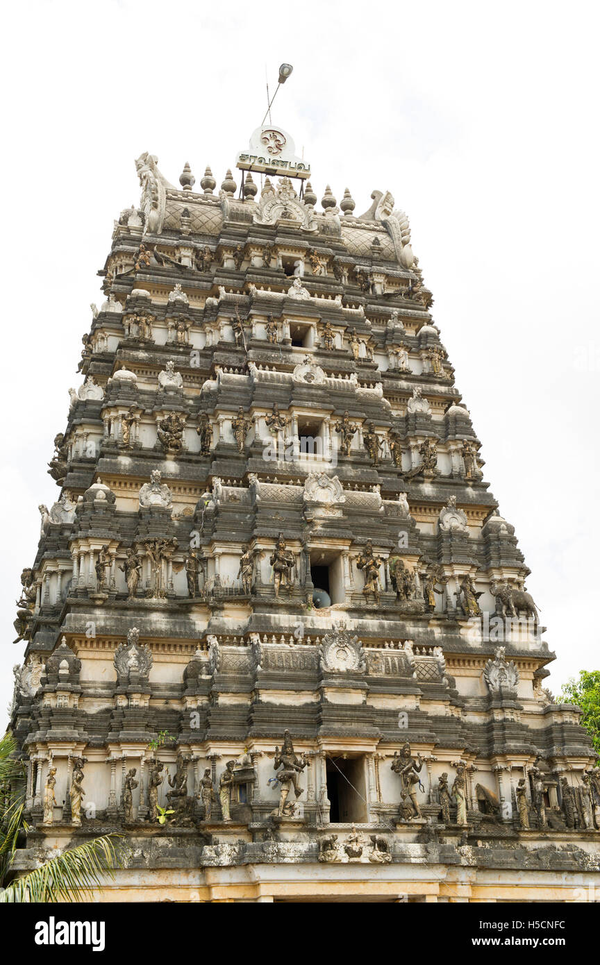 Maviddapuram Kandaswamy tempio indù, la penisola di Jaffna, Sri Lanka Foto Stock