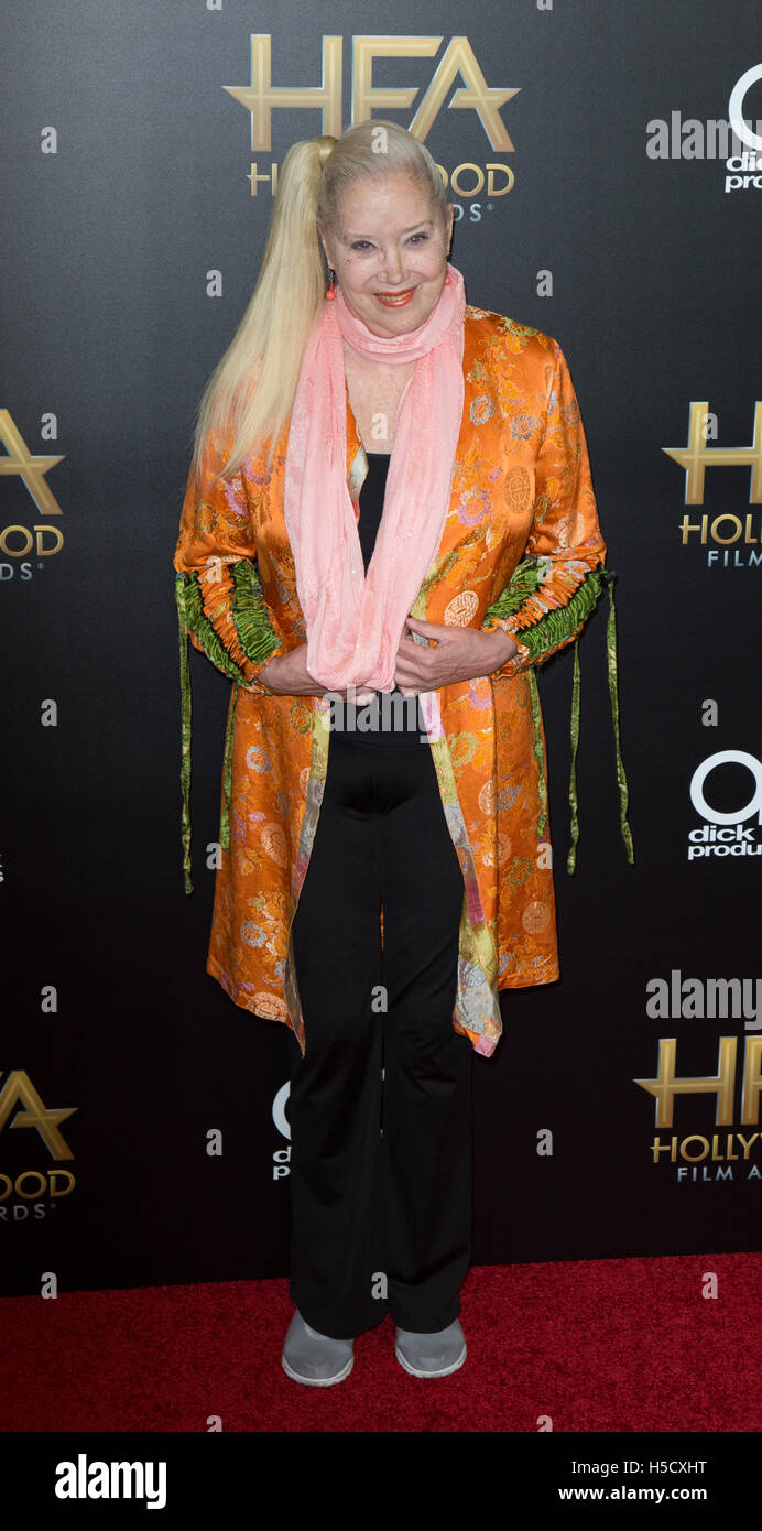 Sally Kirkland assiste xix annuale di Hollywood Film Awards presso il Beverly Hilton Hotel il 1 novembre 2015 a Beverly Hills, in California, Stati Uniti d'America Foto Stock