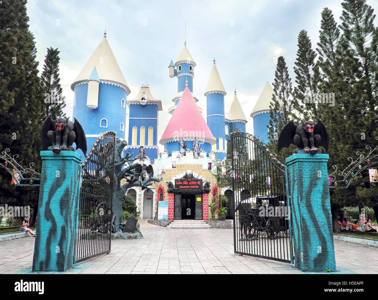 Haunted Castle Foto Stock