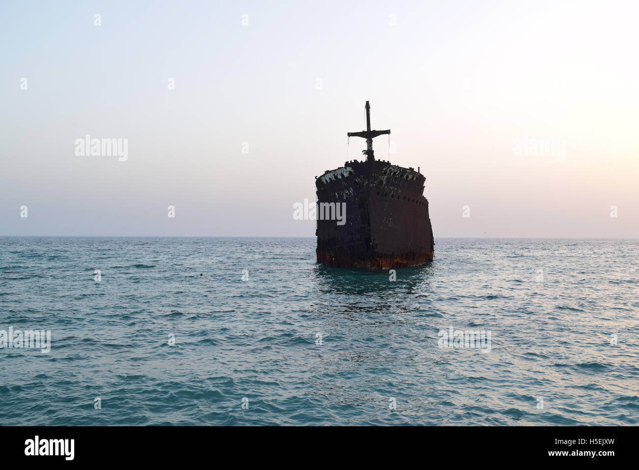 La nave greca in Kish Island Foto Stock