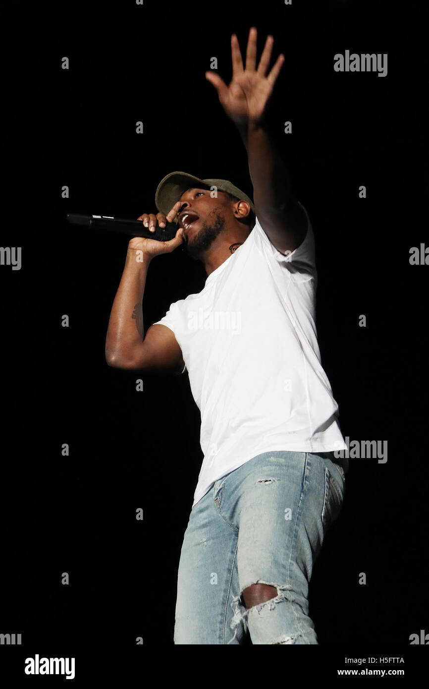 Kendrick Lamar esegue la Vita è Bella Musica Festival il giorno 3 su settembre 27th, 2015 a Las Vegas, Nevada. Foto Stock