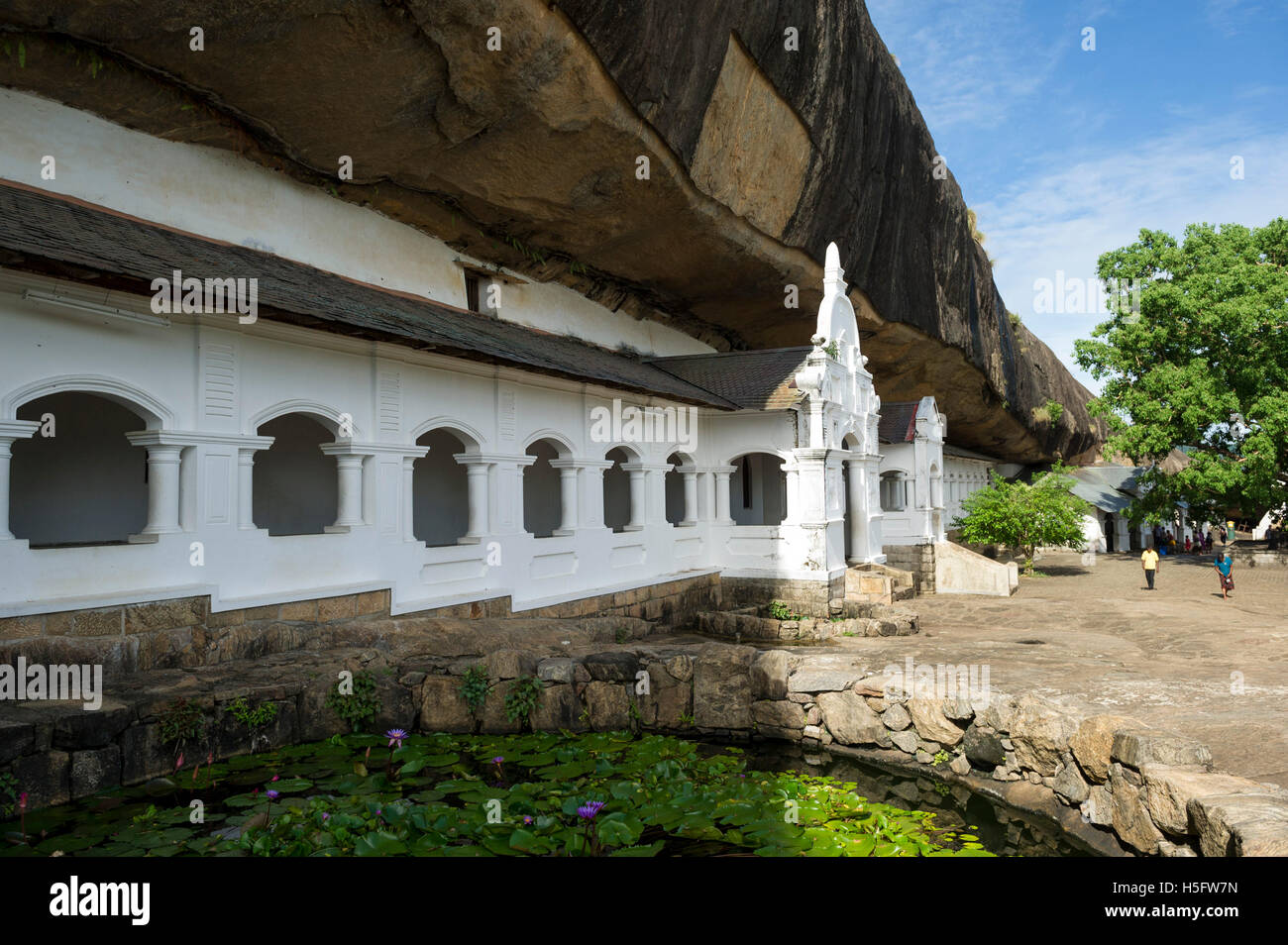 Dambulla Cave templi, Dambulla, Sri Lanka Foto Stock