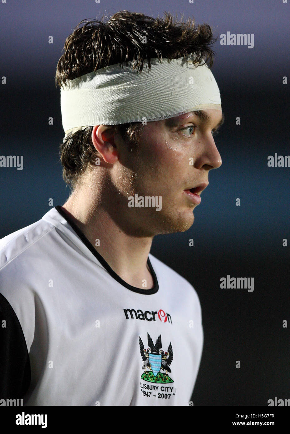 Timothy Bond di Salisbury - Grays Athletic vs Salisbury City - Blue Square Premier al nuovo Rec - 22/04/08 Foto Stock