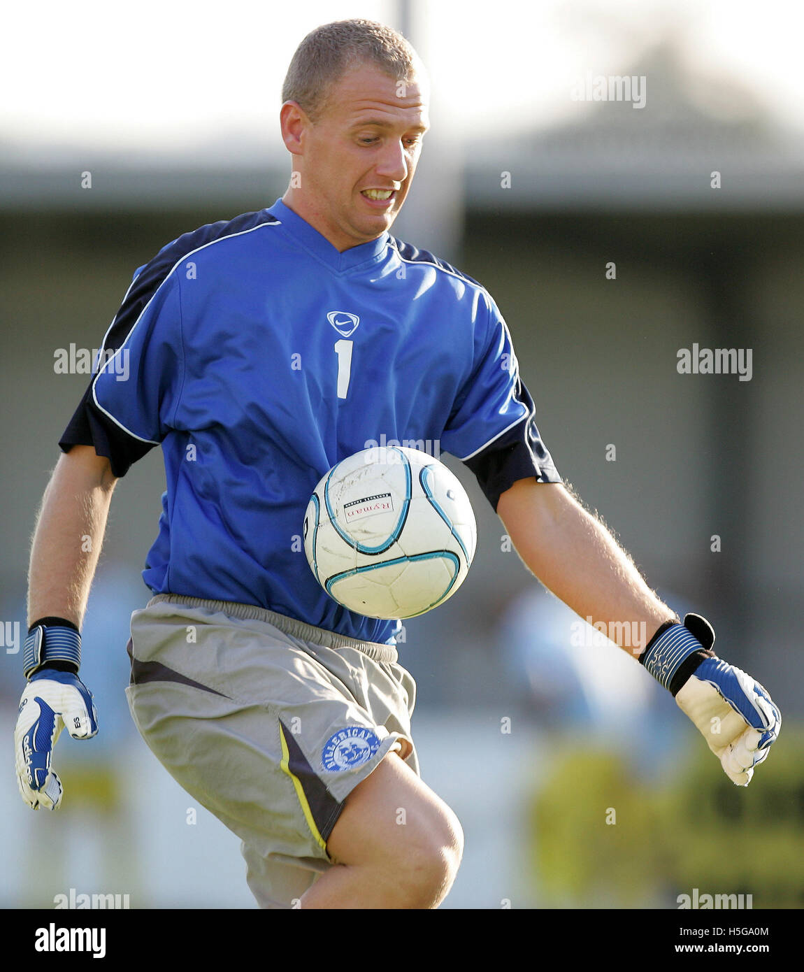 Billy McMahon di Billericay - Billericay Town vs Grays Athletic - amichevole a New Lodge - 31/07/07 Foto Stock